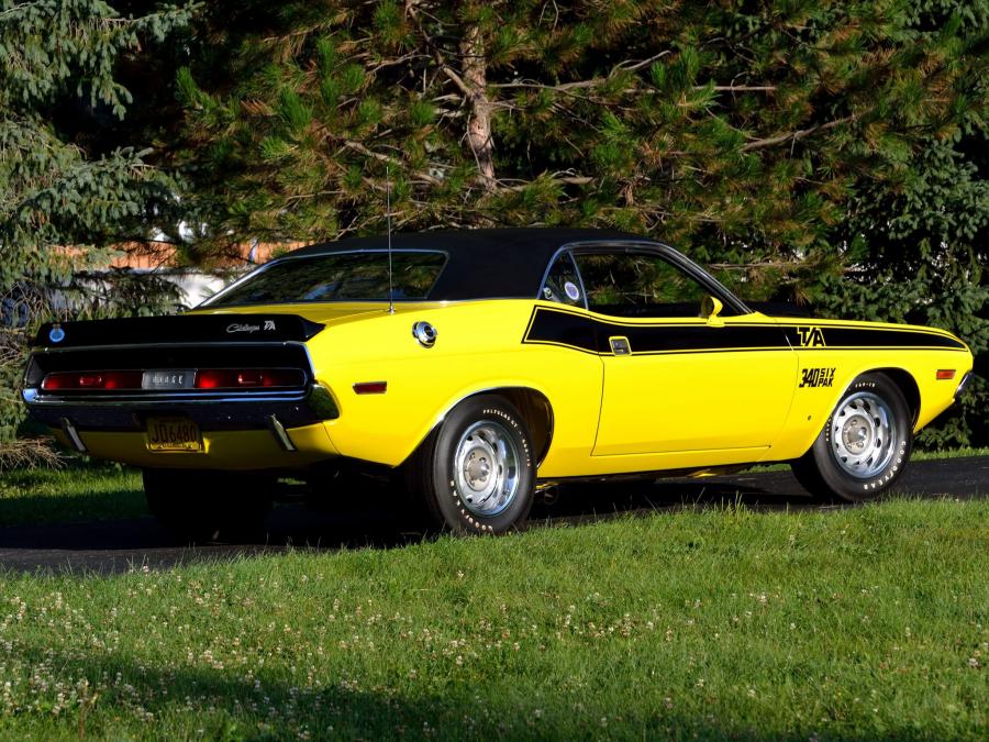  Dodge Challenger TA 340 Six Pack Hardtop 1970 года  (фото 7 из 41)